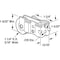 Prime-Line 1-1/4 in. Steel Ball Bearing Sliding Door Roller Assembly, Acorn D 1559 - alternate 2